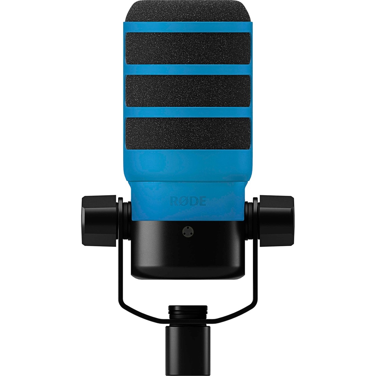 Rode PodMic Cardioid Dynamic Broadcast Microphone with WS14 Blue