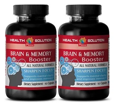 Brain Gain Capsules - Brain & Memory Complex 777mg - St. John’s Wort Powder 2B