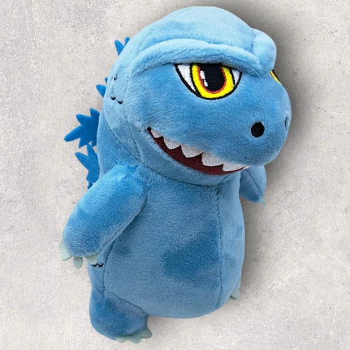 Godzilla Blue 8" Plush Phunny Kidrobot Embroidered Loot Crate Exclusive Soft