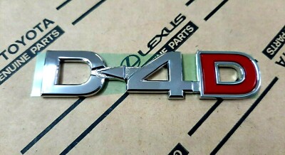 2 X HILUX 2 X D4D 2 X 3.0 LOGO EMBLEMI DISTINTIVI ADATTI TOYOTA - Foto 2