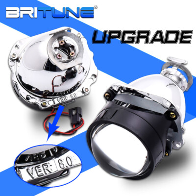 2.5'' Upgrade 8.0 Mini HID Bi-xenon Projector Lens H1 H4 H7 Headlight Retrofit