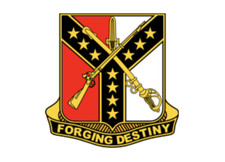 4" 1-61 calvalry forging destiny army bumper sticker decal made in usa