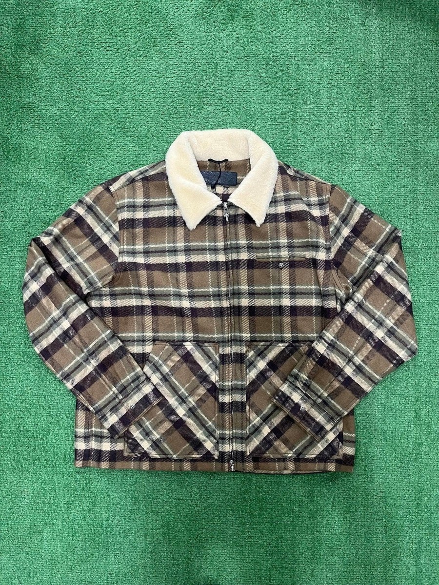 Chrome Hearts Black Sheep Plaid Fleece Jacket | eBay
