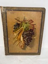 Antique Scrapbook 1800-1900 Prints Color Steel Etchings Engraved Famous RARE!