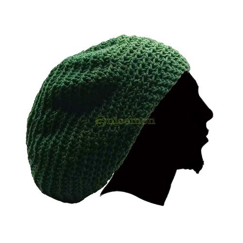 Handmade Crochet Design Dreadlocks Roots Cap Hat Tam Rasta Jamaica Hats CAPS - Picture 59 of 109