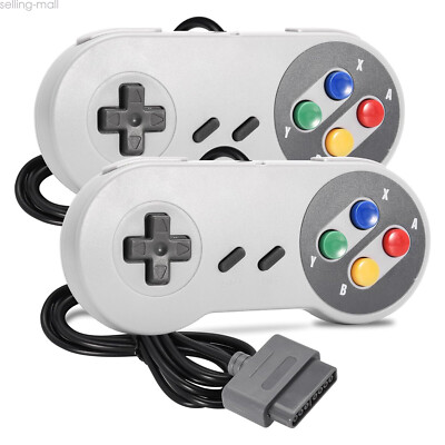 2PACK Wired/Wireless SNES Gamepad for Super Nintendo Entertainment System SNES