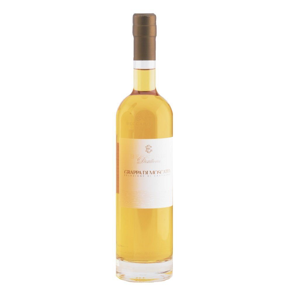 Beccaris - "Linea Solera" Grappa di Moscato affinata in legno di Castagno 0,50 l