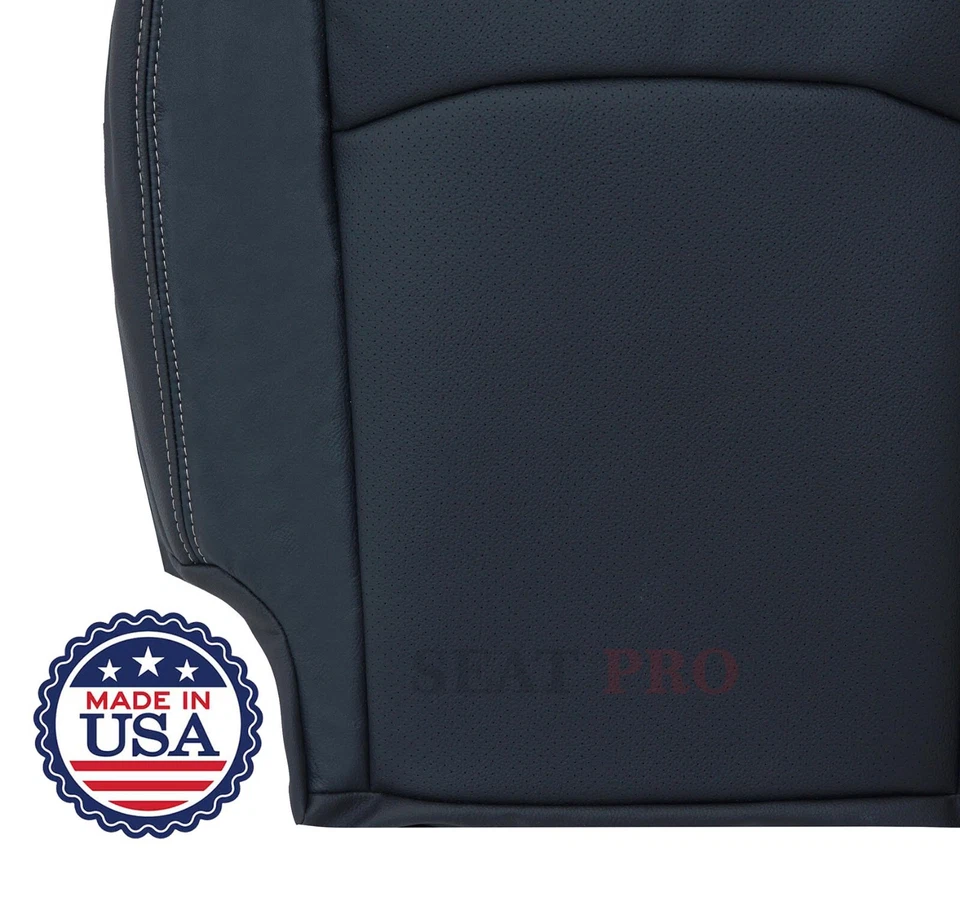 Cubierta de asiento de cuero inferior delantera para Dodge Ram Laramie 1500 2500 3500 2009, 2010 Foto 4 de 4