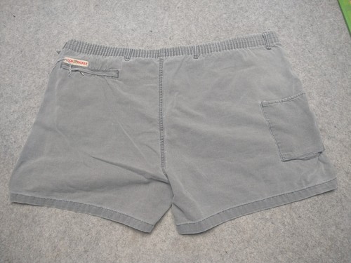 Pantalones Cortos De Colección Gancho y Aparejos Para Hombres 44 Gris Pesca Al Aire Libre Lona Parche Bolsillos - Imagen 2 de 8