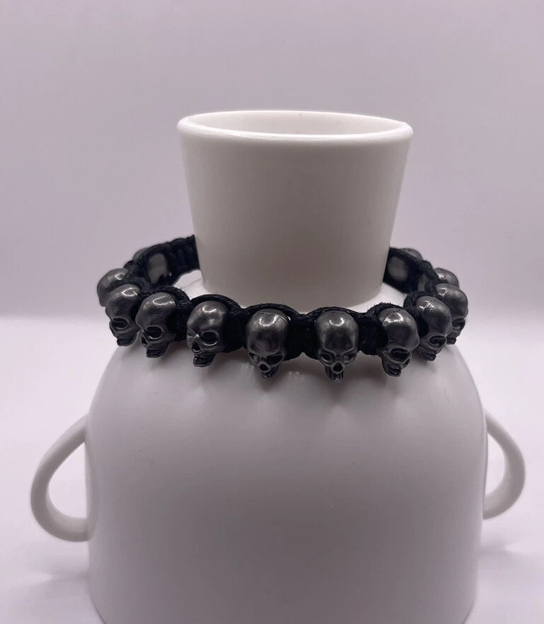 Металлический браслет с черепом - Изображение 4 из 4