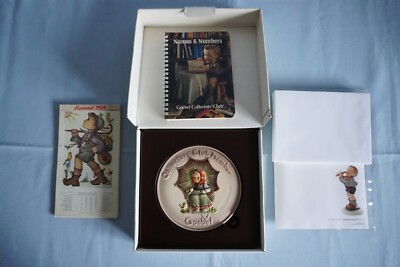 Goebel Hummel Collectors Club lot postcard calendar stationary plate phone book