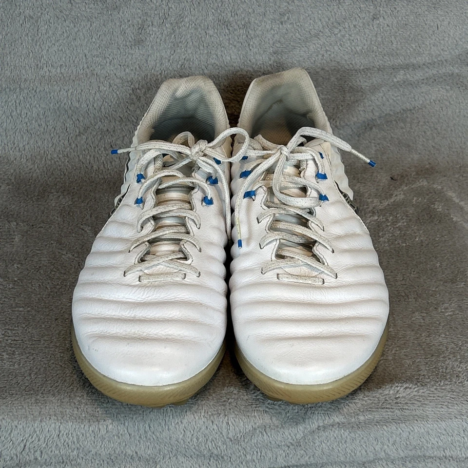 Nike TiempoX Legend 7 Pro TF AH7249-107 Size 6.5 White Blue Grey - Image 2 of 4