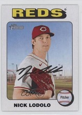 2024 Topps Heritage High Number SP White Border Nick Lodolo #707 05ns