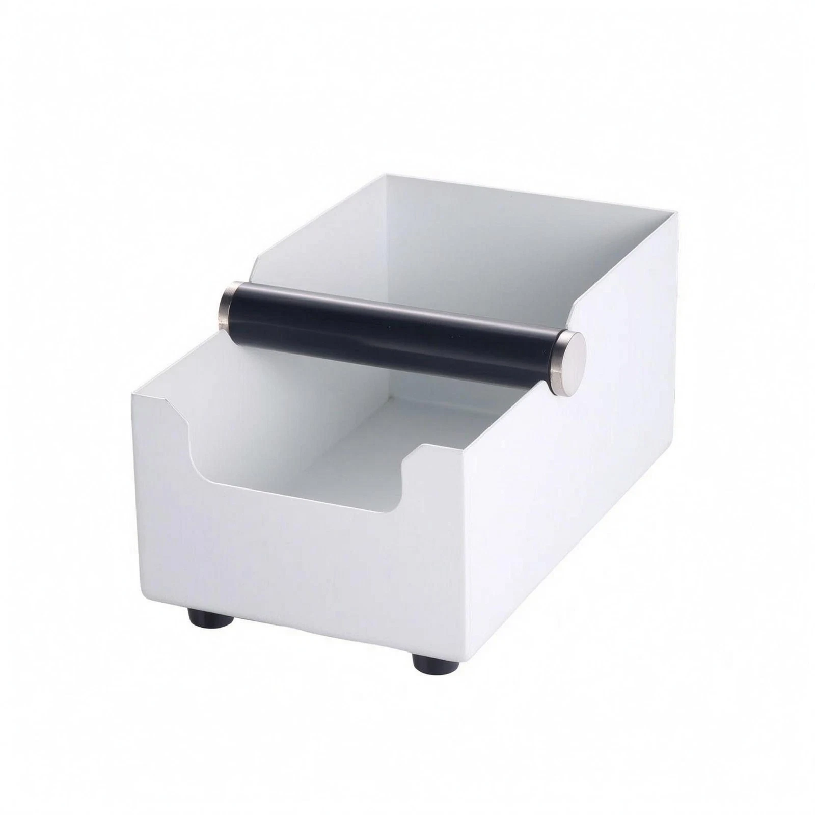 Square Knock Box Long-Lasting Kitchenware Sturdy