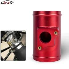 For Subaru Suzuki 3"/76mm MAF Mass Air Flow Sensor Mount Adapter Tube Red