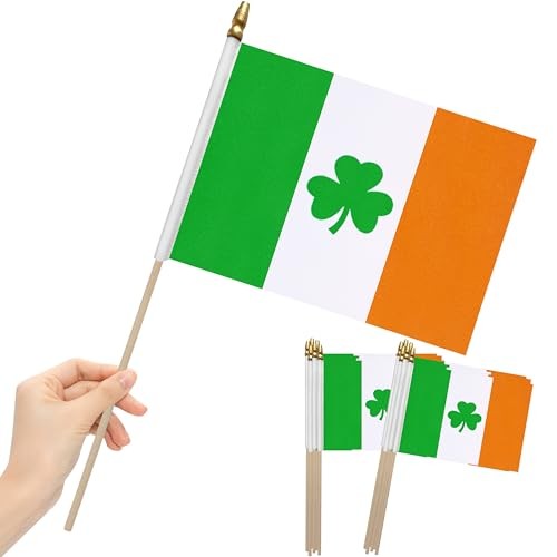 WinCraft Official Irish Shamrock Flag - 2x3 Foot Small Polyester Flag With Metal Grommets - View #11