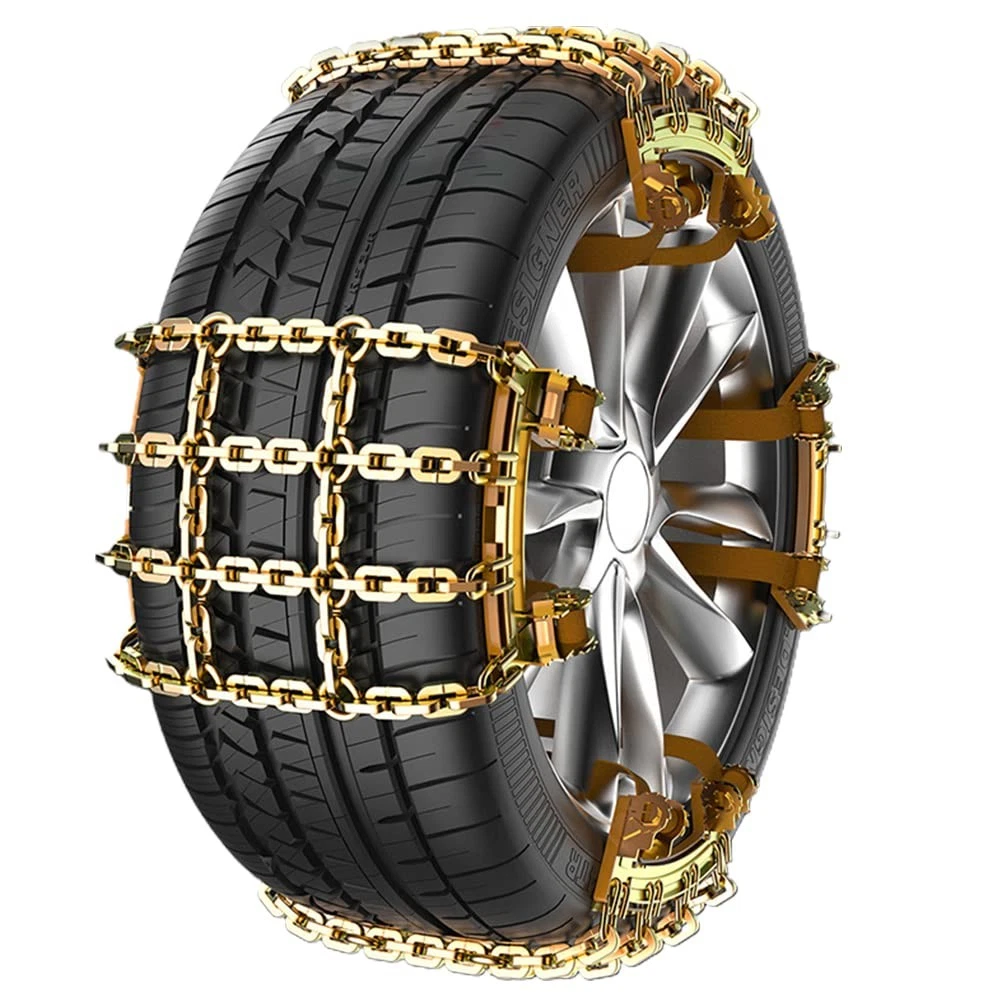 1PCS Snow Chains Anti-Skid Car Tire Chains for Winter Roads SUV Truck Universal