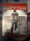 Call of Duty: World at War - Greatest Hits (Sony PlayStation 3, 2010) PS3 - CIB