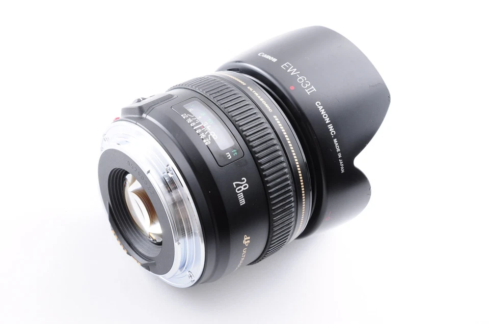 Объектив Canon EF 28 мм f/1.8 USM отличное+++ широкоугольный с фиксированным фокусным расстоянием Y3159 - Изображение 2 из 4