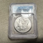 1887 MORGAN SILVER DOLLAR -  ICG MS65 - MINT STATE UNCIRCULATED Free Shipping