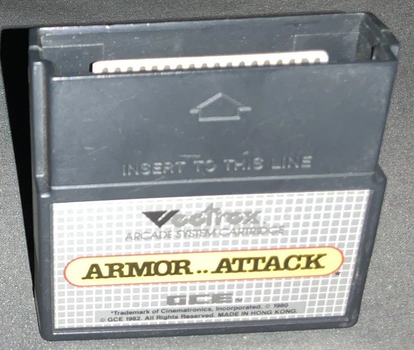 Armor Attack ~ Vectrex ~ UNTESTED ~ #J283 - Image 2 of 2