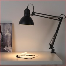 IKEA™TERTIAL A1602F★LAMPADA da LAVORO a PANTOGRAFO★LUME 360° Inst. su PIANO MURO