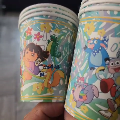 DORA Explorer plate cup birthday party supplies favor centerpiece