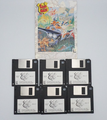 Sam & Max Hit The Road Disketten Floppy MS-Dos - Unvollständig - Disc 6 fehlt
