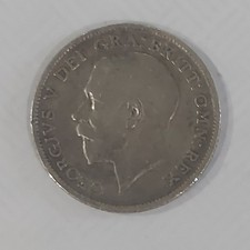 1912 Great Britain Silver Six Pence Very Nice Grade Free Shipping Coin