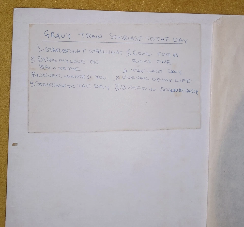 GRAVY TRAIN - 'Staircase To The Day' 1974 UK LP on Dawn unique TEST PRESSING: M- - Image 3 of 4