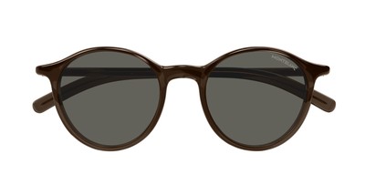 NWT Mont Blanc MB0324S Beige Round 50mm Sunglasses NEW Mont blanc MB0324S-002 Sunglasses 50mm 100% Authentic | eBay main image 4
