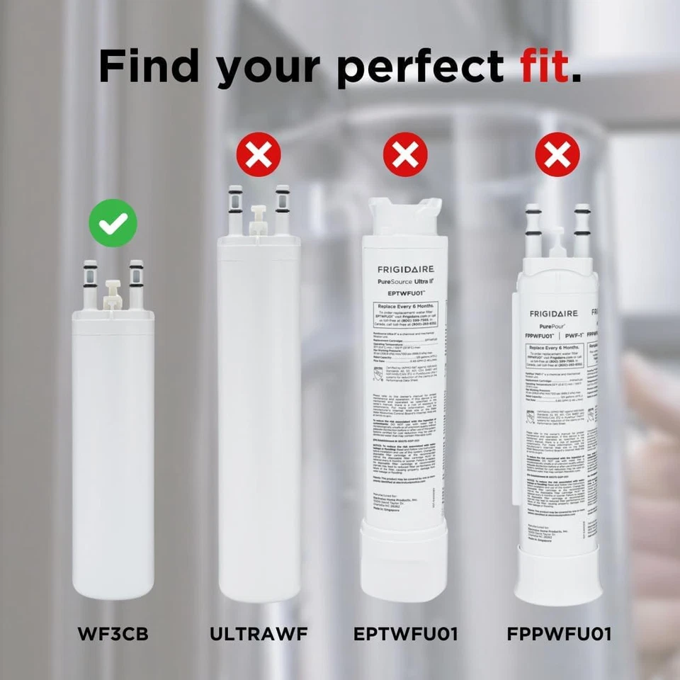 Frigidaire WF3CB Puresource3 Refrigerator Water Filter Replacement | Set of 2 - Image 2 of 4