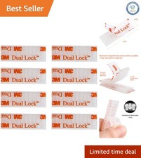 EZ Pass Toll Tag Mounting Kit - 8 Reclosable Fasteners, Water-Resistant Adhesive