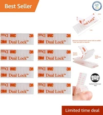 EZ Pass Toll Tag Mounting Kit - 8 Reclosable Fasteners, Water-Resistant Adhesive