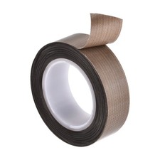 Heat Resistant Tape High Temperature PTFE Film Adhesive 19mm W 10m 33ft L Brown