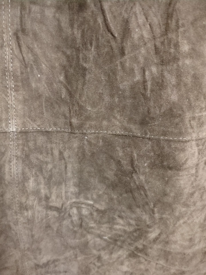 Clásicos Entier Nordstroms Marrón Gamuza Cuero Falda Talla 6 Foto 2 de 4