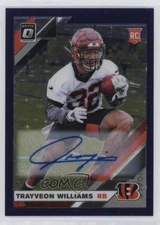 2019 Donruss Optic FOTL Purple Stars Prizm /50 Trayveon Williams Rookie Auto RC