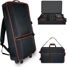 DJ Controller Case with Wheels for DDJ FLX10 Rolling DJ Controller Padded Back