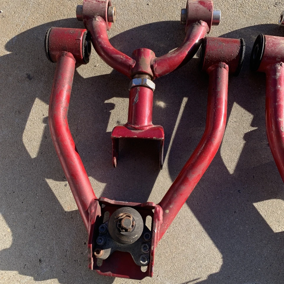 BRAZO DE CONTROL DE INCLINACIÓN SUPERIOR DELANTERO + TRASERO DURO 4 PIEZAS PARA MAZDA MIATA MX5 90-97 *USADO* Foto 3 de 4