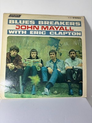 John Mayall With Eric Clapton Blues Breakers 1966 LP London PS 492 US Stereo