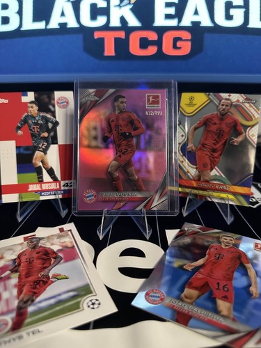 JAMAL MUSIALA /199 TOPPS CHROME BUNDESLIGA 2024/25 #81 + BAYERN MÜNCHEN Lot