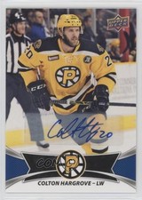 2016-17 Upper Deck AHL Auto Colton Hargrove #67 Auto 4mu