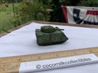 Vintage 1983 Die Cast Car Hot Wheels Mattel Action Command Series Tank Green
