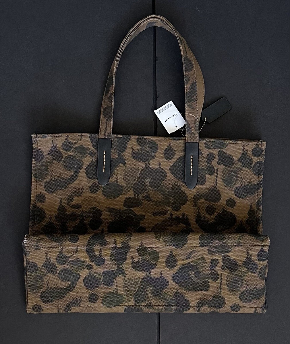Coach ◆ 986 Tote 42 with rainbow signature rexy COACH® Outlet | Tote 42 With Rainbow Signature Rexy