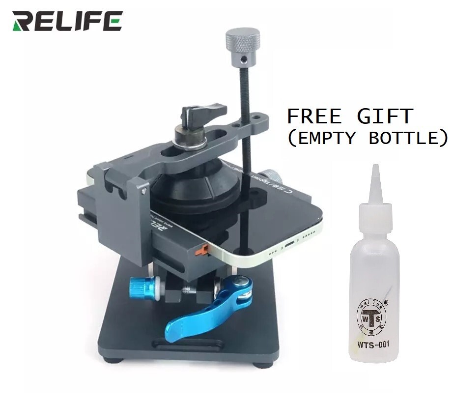RELIFE RL-601S Plus 2-In-1 LCD Screen Separator Rotating Fixture For IPhone 12 X
