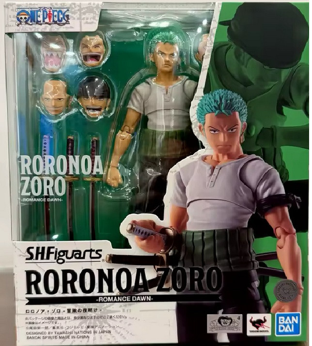 Bandai - SH Figuarts Zoro Romance Dawn - NUOVO