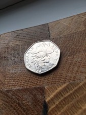 Benjamin Bunny 50p Coin 2017 Beatrix Potter Kids 'Treasure' Sale Collectable