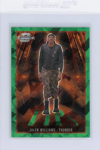 2023-24 Panini Contenders Optic JALEN WILLIAMS VIP Jade Cracked Ice /5 #11