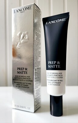 Lancome Prep & Matte Refreshing Mattifying Make-Up Primer Full Size [New In Box]
