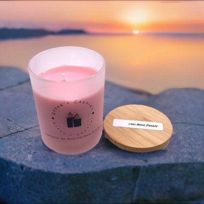 Aydens Candles - Rose Petals Scented Candle #151